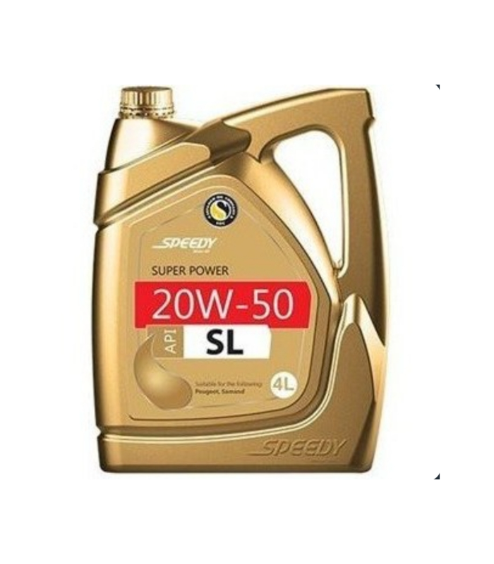 روغن موتور اسپیدی SL 20W50 حجم ۴ لیتر